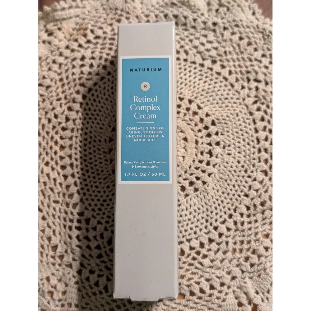 NIB Naturium Retinol Complex Cream 2.5% Bakuchiol Lipids Face Moisturizer 1.7oz